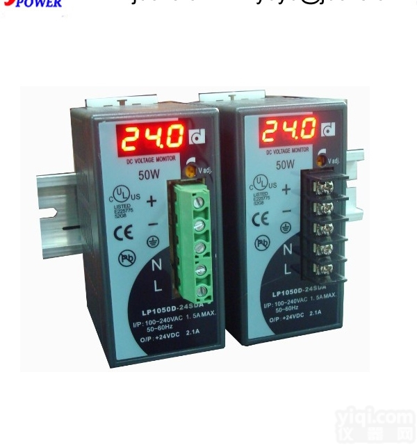 LP1050D-24SDA  <em>原装</em>昂鼎24V2A50W数显<em>导轨</em>式<em>开关电源</em>