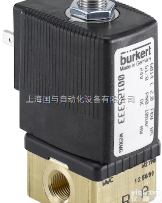 6014  burkert柱塞<em>电磁阀</em>6014<em>密封性</em>好两位三通微型<em>电磁阀</em>
