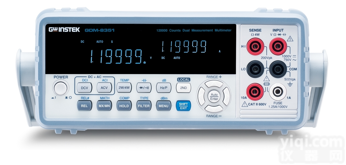 120,000位双显<em>可编程</em>台式<em>万用</em>表GDM-8351