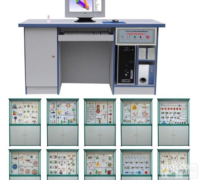 MH10-90  MH10-90型多媒体智能控制《<em>机械</em><em>原理</em>与<em>机械</em>设计》<em>陈列柜</em>