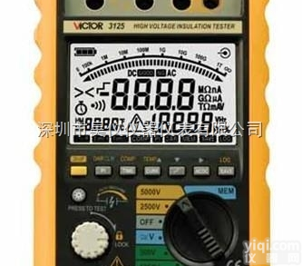 VICTOR3125  <em>胜利</em>仪器VICTOR3125绝缘电阻<em>测试仪</em>3125_<em>胜利</em>深圳价格VC3...
