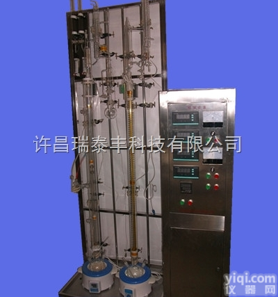 定制  河南许昌实验室玻璃<em>多功能</em><em>精馏</em>实验装置<em>多功能</em><em>精馏</em>装置厂家
