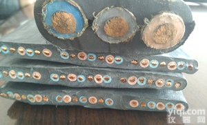 YFFBG H05VVD3H6-F两端<em>带钢</em>丝PVC绝缘柔性扁平<em>控制电缆</em>