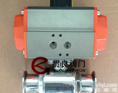 气动卫生级球阀<em>Q681F  气动卫生级球阀</em>Q681F，气动球阀厂家