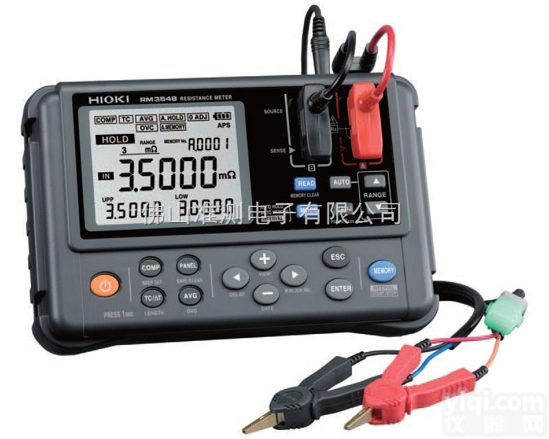 <em>RM3548</em>  <em>日本</em><em>日置</em>（HIOKI）  便携式微电阻计（3mΩ~3MΩ）