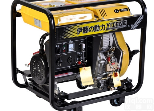 Z大功率5.5KW<em>便携式</em>柴油<em>发电机</em>