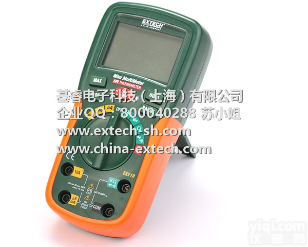 EXTECH EX210 <em>万用</em>表,带红外测温仪的真<em>有效值</em><em>万用</em>表,EXT...