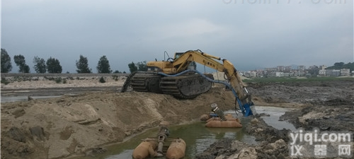 QSY  河道<em>清淤</em>使用<em>新设备</em> 新产品挖机泥浆泵效果好