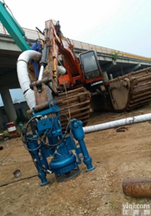 QSY  港口耐用挖机砂石泵 绞吸式<em>液压</em><em>砂浆泵</em>