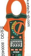 EXTECHMA435T<em>钳形表</em>,MA435T带内置非接触式<em>试电笔</em>的钳形...