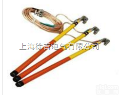 变电厂高压线路<em>接地线</em>,手握110kv钩式<em>悬挂</em><em>接地线</em>