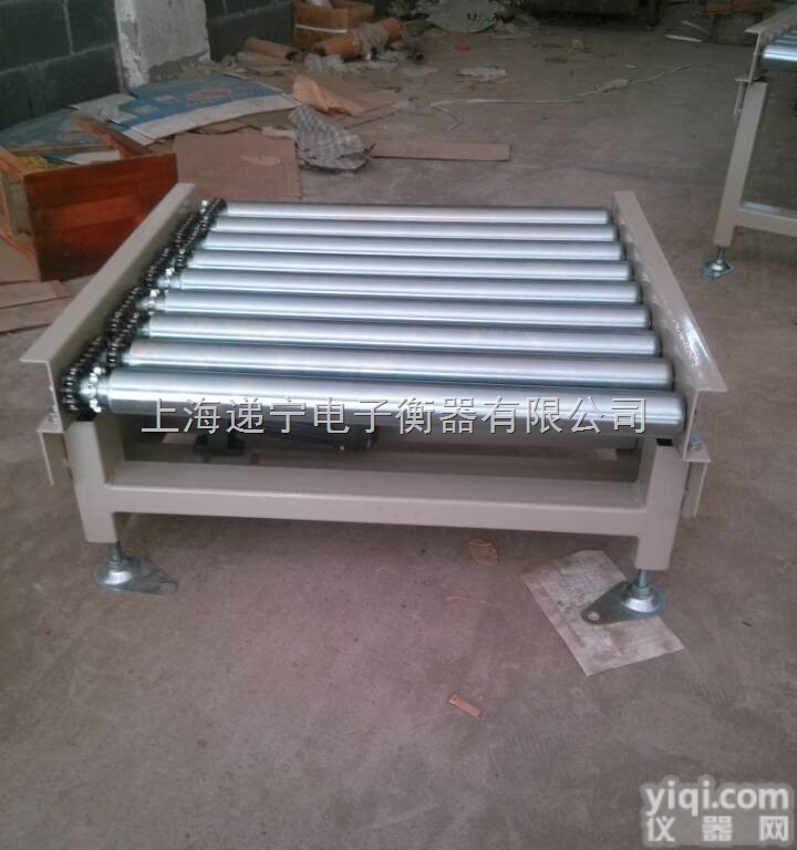 75KG无动力滚轮秤 <em>非标</em>定制流水线滚筒电子秤 <em>生产线</em>专用无动力滚轮秤