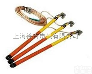 变电厂高压线路<em>接地线</em>,手握110kv钩式<em>悬挂</em><em>接地线</em> 短路<em>接地线</em> 高压接...