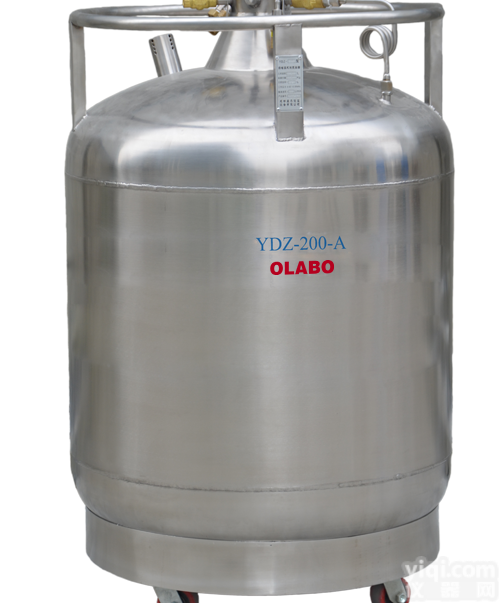 100升液氮罐  欧莱博自<em>增压</em>带<em>阀门</em>液氮罐