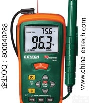 EXTECH <em>RH101</em> <em>温湿度计</em>,<em>RH101</em> 温湿仪+红外<em>测温仪</em>,E...