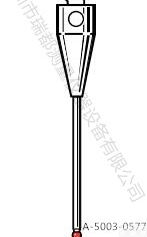 A-5003-0577  深圳批发<em>英国</em><em>雷尼</em>绍M2红宝石球<em>碳化钨</em>测杆A-5003-0577