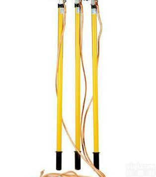 JDX  <em>高压线</em><em>上用</em>圆口挂钩式<em>接地线</em>,110kv高压电防护<em>接地线</em> 三相短路<em>接地线</em>