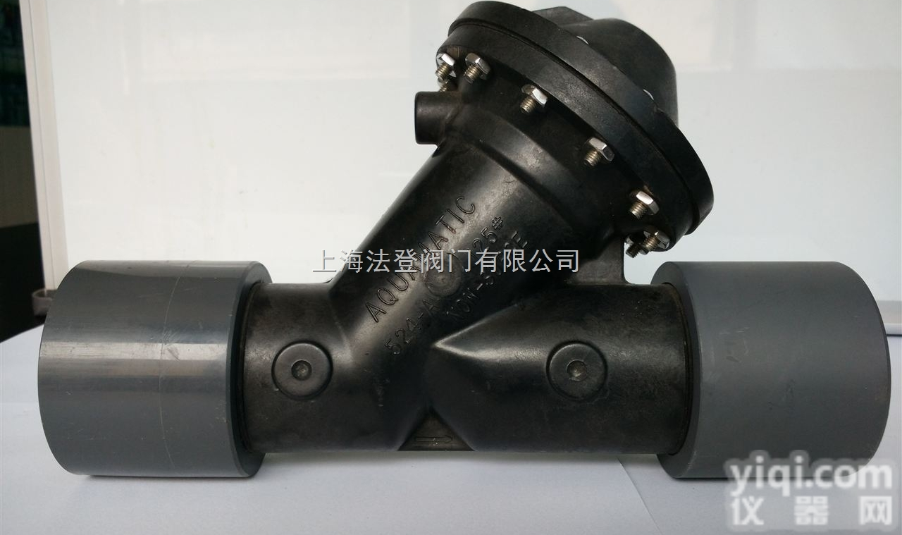 <em>美国</em>GE<em>隔膜阀</em>双由令常开耐酸塑料气动上海大量供应