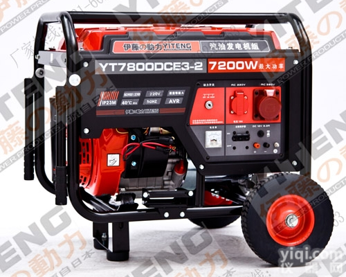 7KW<em>汽油</em><em>发电机</em>价格|伊藤<em>三相</em>电启动<em>发电机</em>