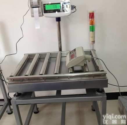 TCS  三色灯报警电子<em>滚筒</em>秤价格 150kg<em>控制</em>阀门开与断电子<em>滚筒</em>秤