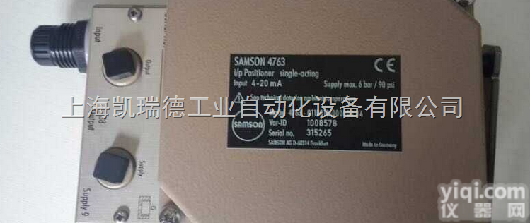 4763-1110011110  <em>Samson</em>控制阀|<em>Samson</em><em>调节阀</em>4763系列产品资料
