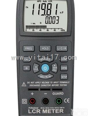 LCR-9184  <em>专业型</em>LCR表<em>台湾</em>路昌LCR-9184 LCR手持式电桥