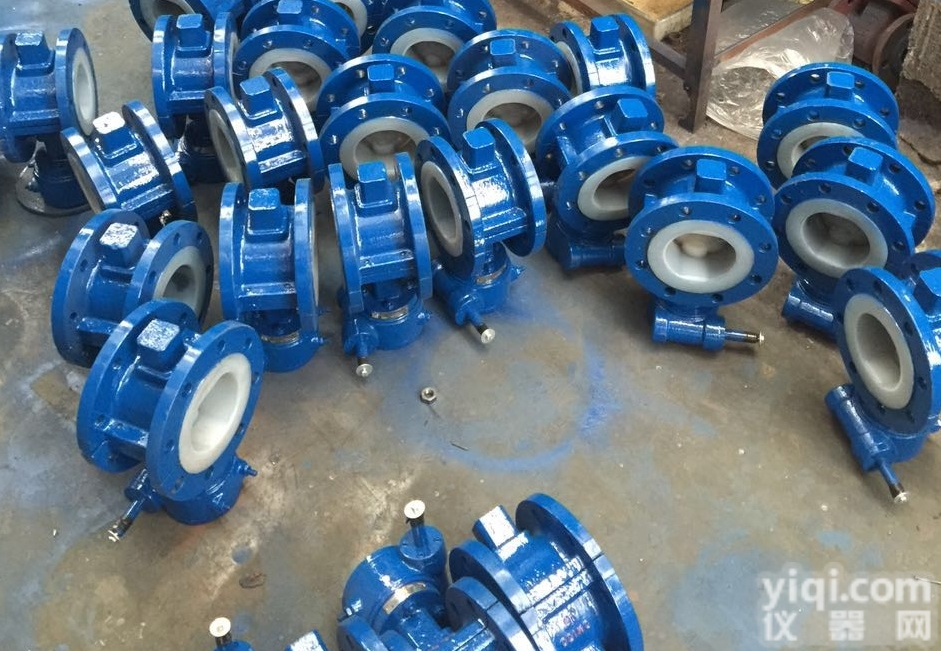 D341F-16C  衬氟蝶阀 <em>衬氟法兰蝶阀</em> D341F46-10C