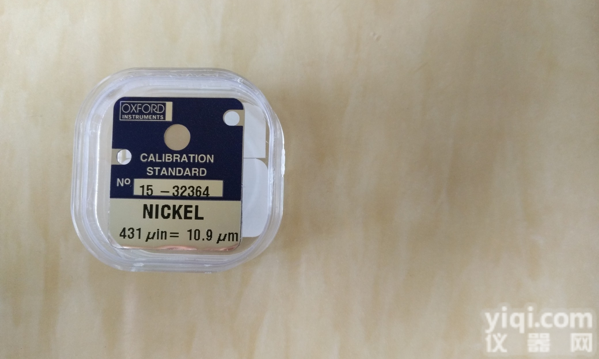 Nickel  <em>牛津</em>镍<em>镀层</em>标准片
