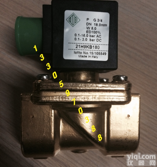 21H9KV180  代理<em>意大利</em>ODE 21H9KV180<em>先导</em>膜片式电磁阀