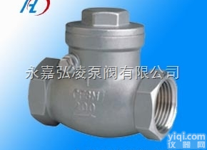 <em>H14W</em>  不锈钢内<em>螺纹</em>旋启式<em>止回阀</em>,内<em>螺纹</em><em>止回阀</em>,不锈钢<em>止回阀</em>