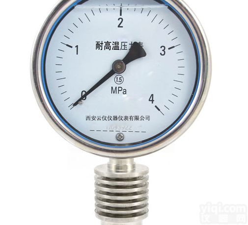 耐高温<em>压力表</em>YTH和<em>YTF</em>系列可达850℃