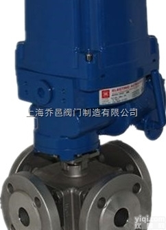 Q946F<em>防爆</em>电动<em>四通</em>球阀