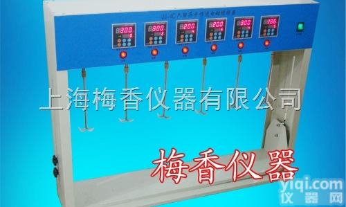 HJ-4  数显六连恒速<em>电动</em>力<em>搅拌器</em>价格