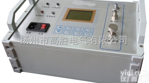 GSM-08  <em>六氟</em>化硫气体<em>纯度</em>分析仪