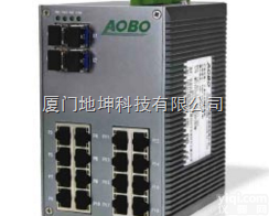 AOBO 6028 24+4G网<em>管型</em><em>导轨</em>式<em>千兆</em>工业交换机