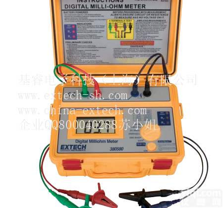 EXTECH 380580-NIST  【<em>美国</em>EXTECH艾士科380580-NIST毫<em>欧姆</em>计<em>欧姆</em>表】EXTE...