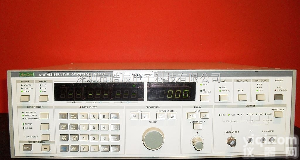 安立 MG443B<em>合成器</em>/电平信号发生器