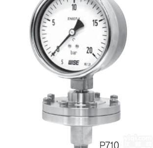 WISE P710密封隔膜<em>压力表</em>