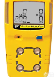 MC2-4  <em>整体式</em>防震动<em>护套</em>，适合恶劣环境单一按键操作简单复合气体检测仪MC2-4