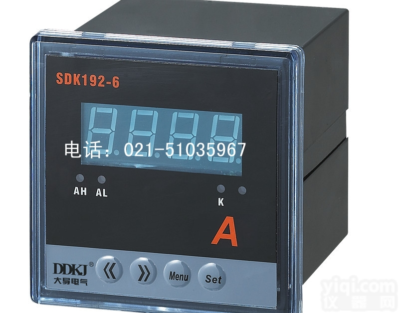 SDK192I-7X1  大导电气<em>数显</em><em>多功能</em>单相<em>电流表</em>