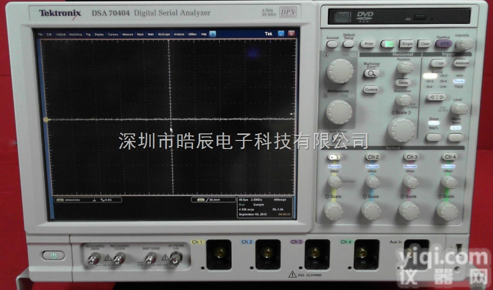 泰克<em>DSA70404</em> <em>示波器</em>