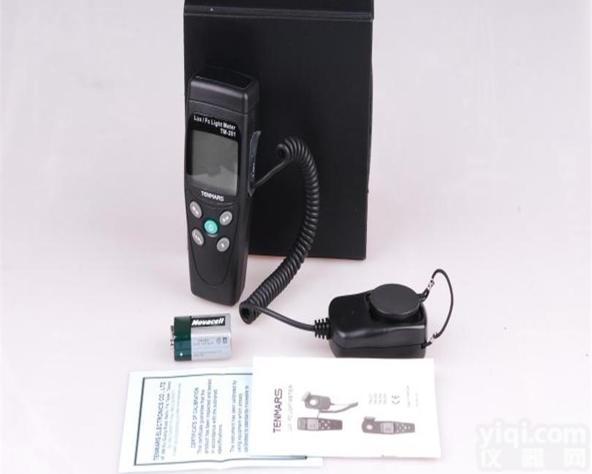 TM-201  <em>台湾</em>泰玛斯LUX/FC <em>照度计</em> 数字式照<em>度仪</em> 亮度计 光度计