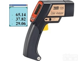 TES-135  台湾泰仕TES-135物色<em>分析仪</em>TES135色彩<em>分析仪</em>/色差仪/<em>色差计</em>