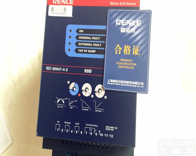 SSD-55  雷<em>诺尔</em><em>软启动器</em>55kW SSD-55风机水泵专用 包邮