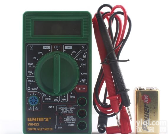 W0453  <em>家用</em>型<em>数字</em>式万用表 数显万用表