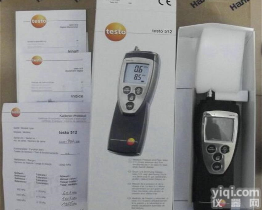 TESTO512  微压差仪 <em>差压</em>风速风压仪 <em>高精度</em>压差计 <em>差压</em>测量仪