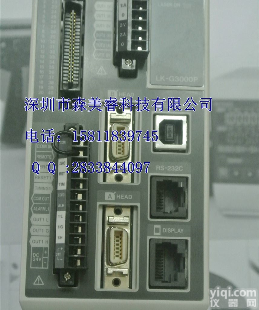 LK-G3000PV  <em>基恩</em>士激光<em>位移</em>传感器LK-G3000 <em>系列</em> LK-G3000PV 控制...