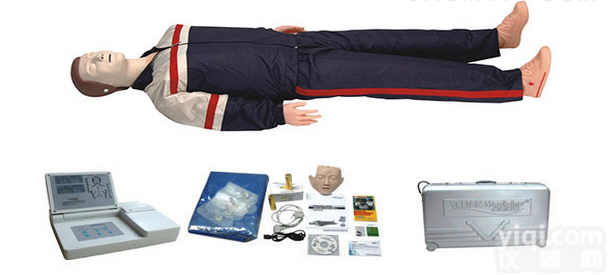 KAH/CPR490  高级<em>移动</em>显示自动电脑心肺复苏<em>模拟</em>人