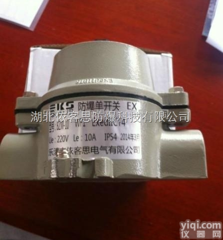 <em>单联单控</em>防爆照明开关10A