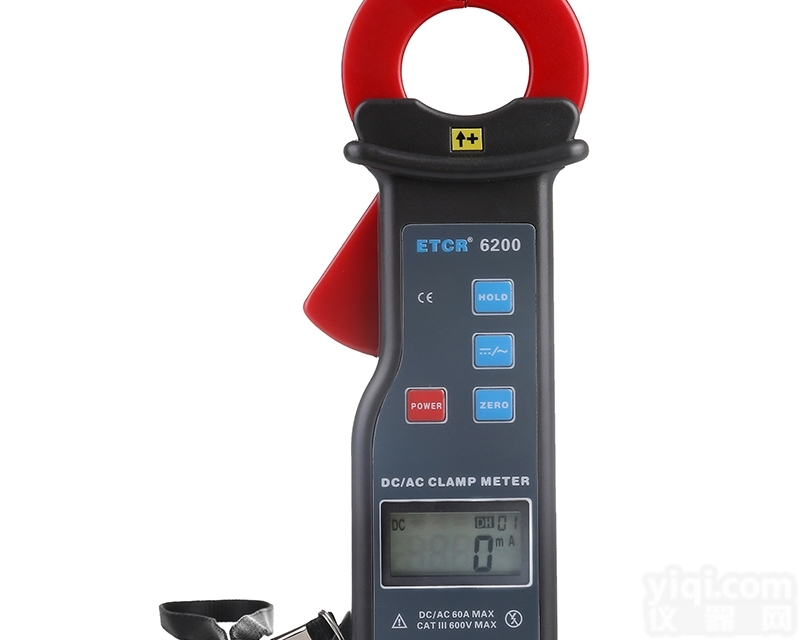 <em>ETCR6200</em>直流交流钳形漏<em>电流表</em>